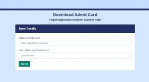 CG SI Admit Card 2021-22
