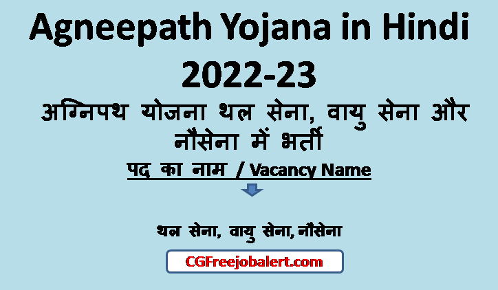 Agneepath Yojana in Hindi