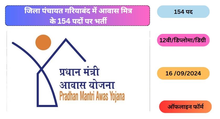 Gariaband Awas Mitra Bharti 2024